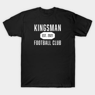 Kingsman Football Club - White Design T-Shirt